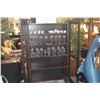 Image 6 : ANTIQUE CURIOSITY CABINET W/2 GLASS DOORS & EXTERIOR SHELVING