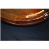 Image 7 : ORANGE & GOLD IRIDESCENT GLASS BOWLS & CHARGES (29 PCS)