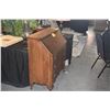 Image 2 : ANTIQUE SECRETARY DESK W/3 DRAWERS