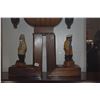 Image 3 : VINTAGE CARVED WOODEN SEA CAPTAIN BOOKENDS (2 PCS)