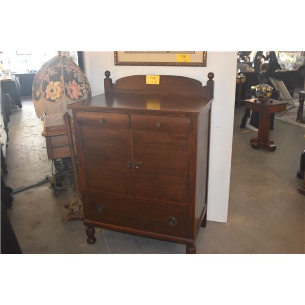 HIGHBOY DRESSER W/6 DRAWERS (36" X 22" X 52")