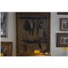 Image 1 : FRAMED ANTIQUE OIL ON CANVAS, STILL LIFE; SIGNED (29 1/4" X 38")