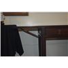 Image 6 : CHINESE HARDWOOD CONDO/STUDIO SIZE DESK W/2 SIDE EXTENSIONS & 2 DRAWERS (30" X 15" X 19" W/O EXTENSI