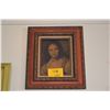 Image 1 : VINTAGE REPRODUCTION PRINT OF THE PAINTING OF THE GYPSY GIRL (ALSO KNOWN AS THE BOHEMIAN GIRL) (17" 