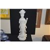Image 7 : 22" CHINESE BLANC DE CHINE PORCELAIN STATUE OF GUANYIN (KWAN YIN) (DOES NOT INCLUDE STAND)