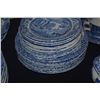 Image 3 : COLLECTION OF SPODE BLUE ITALIAN COLLECTION: DINNER PLATES, SALAD, SERVING PIECES, CUPS & SAUCERS, C
