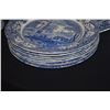 Image 5 : COLLECTION OF SPODE BLUE ITALIAN COLLECTION: DINNER PLATES, SALAD, SERVING PIECES, CUPS & SAUCERS, C