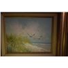 Image 3 : FRAMED OIL PAINTING ON CANVAS, SEASIDE LANDSCAPE; SIGNED CHUN H.