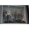 Image 3 : FRAMED LIMITED EDITION WOODBLOCK PRINT; SIGNED & DATED 1992 ( 24 1/4" X 21")