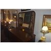 Image 1 : ANTIQUE 5 DRAWER DRESSER W/MIRROR (MATCHES LOT 134)