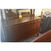 Image 3 : ANTIQUE 5 DRAWER DRESSER W/MIRROR (MATCHES LOT 134)