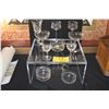 Image 1 : COLLECTION OF ETCHED GLASSES, MUGS & BOWLS (15 PCS)