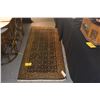 Image 1 : HAND KNOTTED WOOL RUNNER (31" X 71")