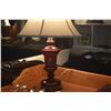 Image 3 : PAIR CRANBERRY GLASS LAMPS W/SHADES (PAIR)