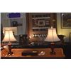 Image 4 : PAIR CRANBERRY GLASS LAMPS W/SHADES (PAIR)