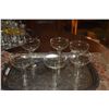 Image 2 : COLLECTION OF HOLLOW STEMMED CHAMPAGNE COUPES & WATERFORD WINE GLASSES (14 PCS) (DOES NOT INCLUDE TR