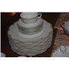 Image 3 : HAVILAND LIMOGES CHINA PLATES, BOWLS, CUPS & SAUCERS, SERVING PIECES, CREAMER & SUGAR (51 PCS)