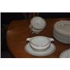 Image 4 : ROSENTHAL CHINA PLATES, SAUCERS, BOWLS & SERVING PIECES, WINIFERD PATTERN (39 PCS)