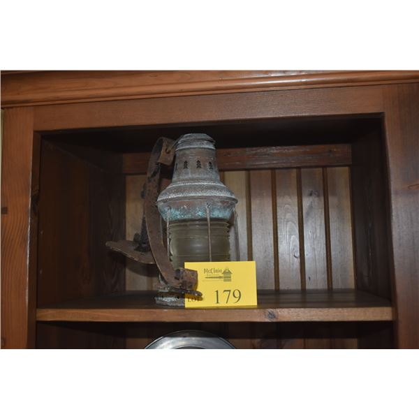 NAUTICAL SHIP'S ANCHOR LANTERN
