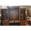 Image 8 : ENTERTAINMENT CABINET, 3 SECTION W/SHELVING & STORAGE
