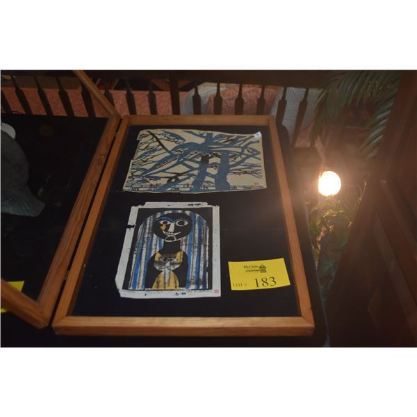 BLOCK PRINTS (2 PCS)