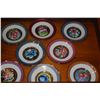 Image 2 : COLLECTION OF JAPANESE CLOISONNE PLATES FROM FLOWER FESTIVALS OF JAPAN (8 PCS)