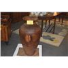 Image 1 : 33" KOA VASE W/BUTTERFLY PATCHES, MARKED KOA HAWAII; SIGNED E. ADAMS