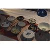 Image 3 : COLLECTION OF CLOISONNE DISHES, RICE BOWLS & ASSORTED DISHES (17 PCS)