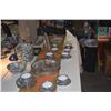 Image 14 : COLLECTION OF CHINESE FAMILLE ROSE PLATES, BOWLS, CUPS & SAUCERS & PLATTER (DOES NOT INCLUDE STAND)