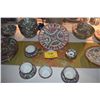 Image 1 : COLLECTION OF CHINESE FAMILLE ROSE PLATES, BOWLS, CUPS & SAUCERS & PLATTER (DOES NOT INCLUDE STAND)