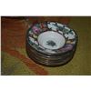 Image 8 : COLLECTION OF CHINESE FAMILLE ROSE PLATES, BOWLS, CUPS & SAUCERS & PLATTER (DOES NOT INCLUDE STAND)
