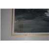 Image 4 : FRAMED WATER LILLY PAINTING; CHOP SIGNED (15" X 18")