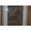Image 2 : FRAMED KOREAN FOLK ART PAINTING DEPICTING A TIGER (25" X 31 1/2")