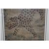 Image 4 : FRAMED KOREAN FOLK ART PAINTING DEPICTING A TIGER (25" X 31 1/2")