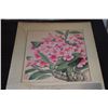 Image 4 : JAPANESE FLORAL PAINTINGS; SIGNED (3 PCS)