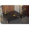 Image 3 : CHINESE HARDWOOD KANG TABLE (36" X 30" X 12")