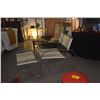 Image 2 : WALTER LAMB BRONZE ARM CHAIR & OTTOMAN (2 PCS)