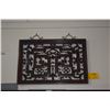 Image 1 : ANTIQUE CHINESE CARVED WOOD PANEL (28 1/2" X 19")