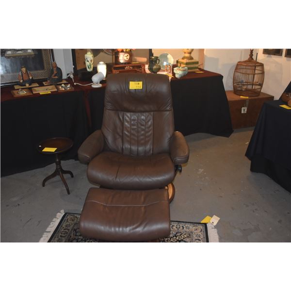 STRESSLESS RECLINER W/OTTOMAN