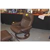 Image 3 : STRESSLESS RECLINER W/OTTOMAN