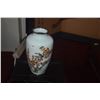 Image 3 : JAPANESE POLYCHROME CLOISONNE VASES, ORCHID (MARKED ANDO JUBEI) & PRUNUS FLOWERS, (2 PCS) (DOSE NOT