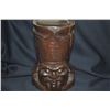 Image 2 : ROSEWOOD CARVING & FRAMED HAWAIIAN FLOWERS (2 PCS)