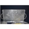 Image 2 : HAMMERED ALUMINUM SERVING PIECES (3 PCS)
