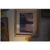Image 1 : FRAMED PHOTO PRINT, SHORELINE; SIGNED BOB WRIGHT (18" X 23")
