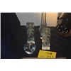 Image 1 : ORREFORS VASE, ORREFORS CANDLE HOLDER & HAWAIIAN PETROGLYPH CANDLE HOLDERS (4 PCS)
