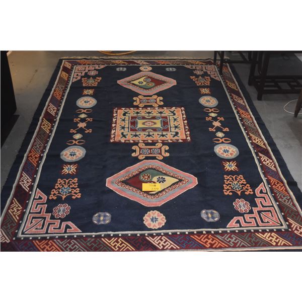 TIBETAN WOOL RUG (70" X 105")