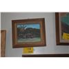 Image 1 : FRAMED OIL PAINTING, "HALEIWA"; SIGNED (14" X 12")