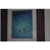Image 1 : FRAMED PRINT, "LOVE CALLING"; SIGNED E. GARCIA (16 1/4" X 19")