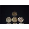 Image 2 : KENNEDY HALF DOLLARS - 1964 (3), 1966 (3), 1967 (4), 1968 (3) (13 PCS)