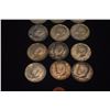 Image 4 : KENNEDY HALF DOLLARS - 1964 (3), 1966 (3), 1967 (4), 1968 (3) (13 PCS)